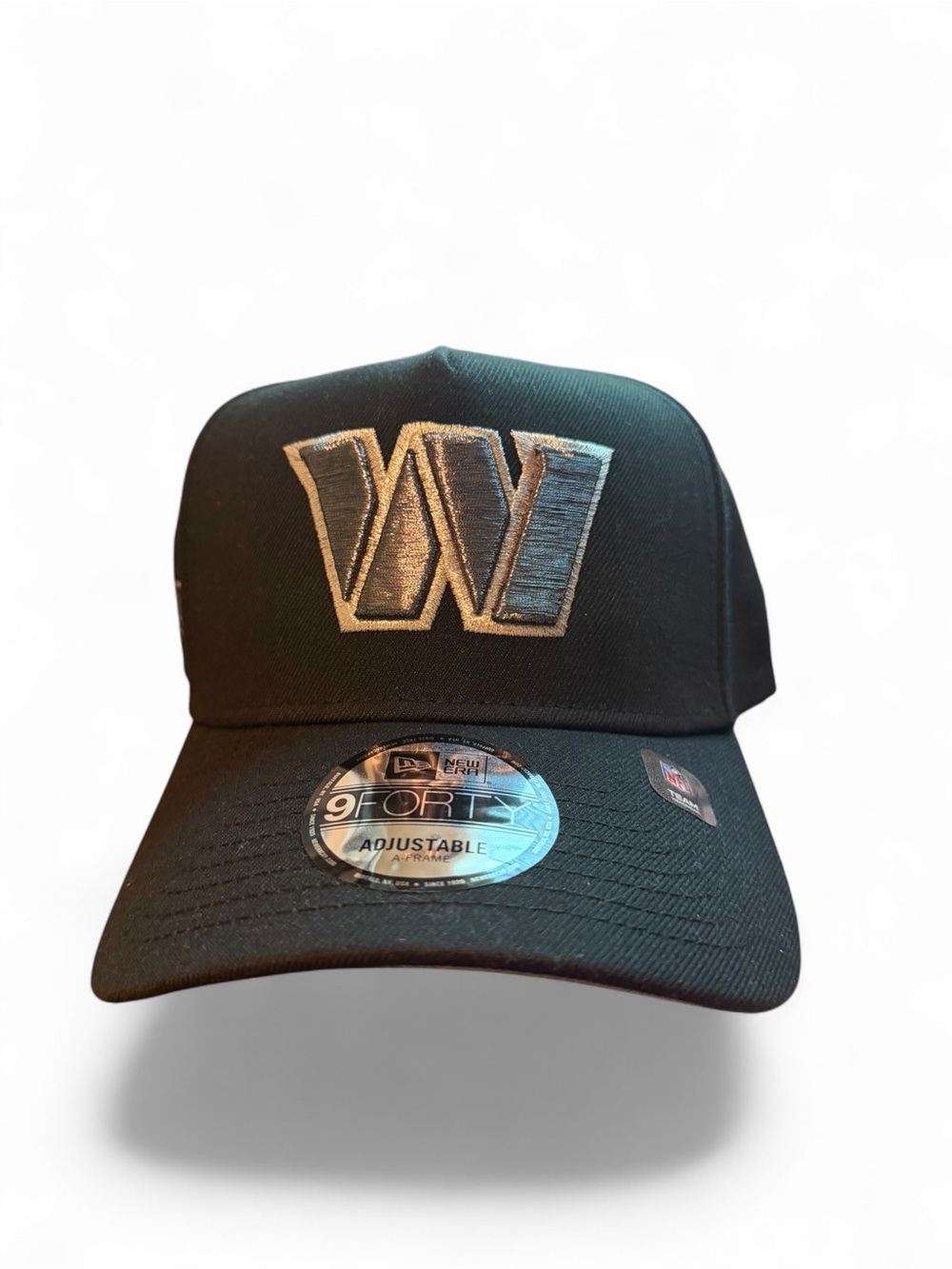 New Era Washington Commanders Exclusive NFL black 9FORTY A-Frame Snapback Cap